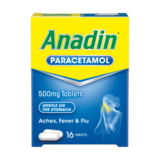 Anadin Paracetamol 500mg, 16s