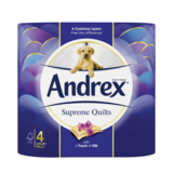 Andrex Supreme Quilts Toilet Roll, 4s
