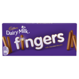 Cadbury Fingers Milk Chocolate Biscuits, 114g
