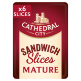 Cathedral City Sliced Mature Cheddar, 150g