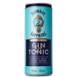 Bombay Sapphire Gin & Tonic, 250ml