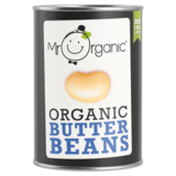 Mr Organic Butter Beans, 400g