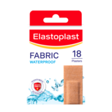 Elastoplast Waterproof Fabric Plasters, 18s
