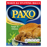 Paxo Sage & Onion Stuffing Mix, 170g