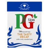 PG Tips Decaf Tea Bags, 70s