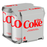 Coca Cola Diet, 4 x 330ml
