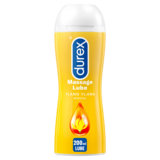Durex 2-in-1 Sensual Lubricant Gel Water Based with Ylang Ylang, 200ml