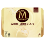 Magnum White Chocolate, 4 x 110ml