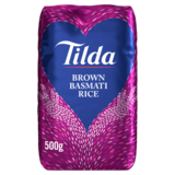 Tilda Wholegrain Brown Basmati Rice, 500g