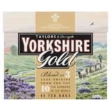 Yorkshire Gold 80 Tea Bags, 80s