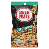Beer Nuts Cashews 4oz