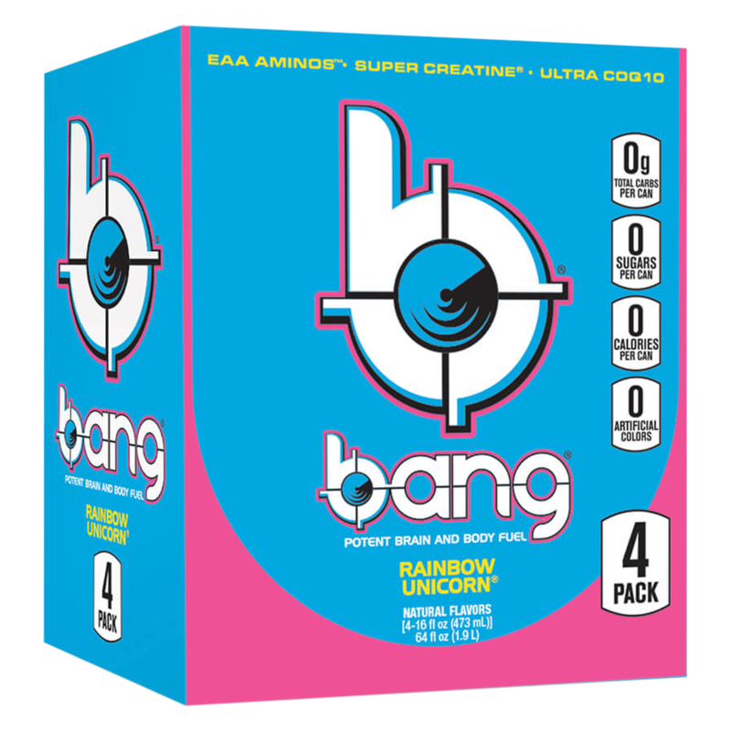 Bang Energy Cotton Candy 4pk 16oz delivered in minutes