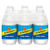 Schweppes Club Soda 6pk 10oz