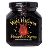 Wild Hibiscus Flower In Syrup 8.8oz