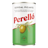 Perello Gordal Spicy Pitted Olives Tin, 150g