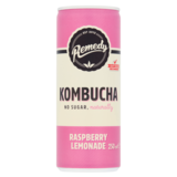 Remedy Kombucha Raspberry Lemonade, 250ml