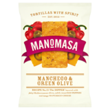 Manomasa Manchego & Green Olive Corn Chips, 160g