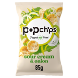 Popchips Sour Cream & Onion, 85g
