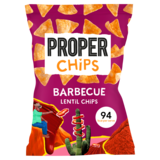Properchips Barbecue Lentil Chips, 85g