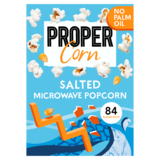 Propercorn Salted Microwave Popcorn, 3 x 70g
