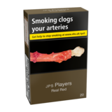 JPS Real Red Cigarettes, 20s
