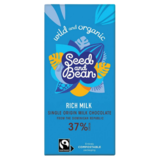 Seed & Bean Organic Rich Milk Chocolate, 85g