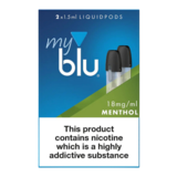 MyBlu Intense Menthol Liquipods (18mg/ml), 2s