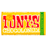 Tony's Chocolonely 32% Milk Chocolate Almond Honey Nougat, 180g