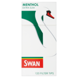 Swan Menthol Extra Slim Filters, 120s