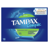 Tampax Compak Super Applicator, 18s