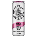 White Claw Black Cherry Hard Seltzer, 330ml