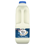 Yeo Valley Organic Whole Milk, 1L