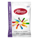 Albanese Confectionery 12 Flavor Mini Gummi Worms® 7.5oz Bag