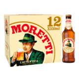 Birra Moretti Lager, 12 x 330ml