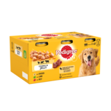 Pedigree Adult Wet Dog Food Chunks in Jelly, 6 x 385g