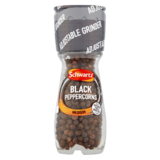 Schwartz Black Peppercorn Mill Grinder, 35g