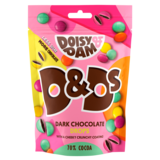 Doisy & Dam Dark Chocolate Drops, 80g