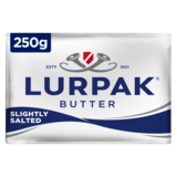 Lurpak Slightly Salted Butter, 250g
