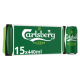 Carlsberg Pilsner, 15 x 440ml