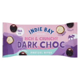 Indie Bay Pretzel Snacks Dark Chocolate, 31g