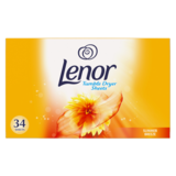 Lenor Tumble Dryer Sheets Summer Breeze, 34s
