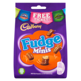 Cadbury Fudge Minis, 120g