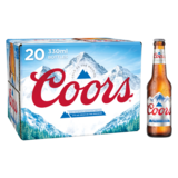 Coors Lager, 20 x 330ml
