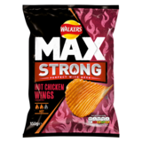 Walkers Max Strong Hot Chicken Wings, 150g