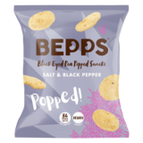 BEPPS Popped Salt & Black Pepper Puffs, 70g