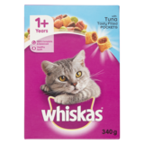 Whiskas 1+ Cat Complete Dry With Tuna, 340g