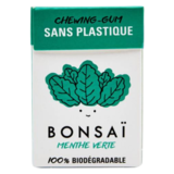 Chewing-gum Naturels Menthe Verte Bonsai 21g