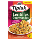 Lentilles Gourmandes à Indienne Tipiak 240g