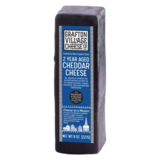 Grafton Village Cheese Two Year Cheddar Waxed Bars 8oz