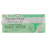 Fever Tree Refreshingly Light Elderflower Tonic Water, 8 x 150ml